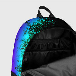 Рюкзак Ведьмак неоновый логотип, цвет: 3D-принт — фото 2