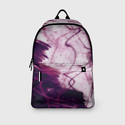 Рюкзак Абстракция - purple madness, цвет: 3D-принт — фото 2