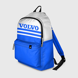 Рюкзак Вольво - две синии полосы, цвет: 3D-принт
