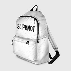 Рюкзак Slipknot glitch на светлом фоне посередине, цвет: 3D-принт