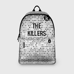 Рюкзак The Killers glitch на светлом фоне посередине, цвет: 3D-принт — фото 2