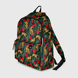 Рюкзак Ягуар в тропическом лесу, цвет: 3D-принт