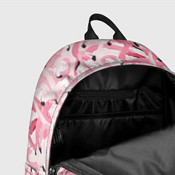 Рюкзак Стая розовых фламинго, цвет: 3D-принт — фото 2
