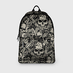 Рюкзак Черепа и вооружение, цвет: 3D-принт — фото 2