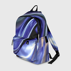 Рюкзак Синяя вязкая абстракция, цвет: 3D-принт
