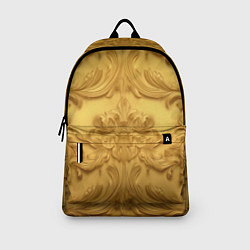 Рюкзак Золото объемные узоры, цвет: 3D-принт — фото 2