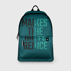 Рюкзак Мотивационная цитата о деньгах, цвет: 3D-принт — фото 2
