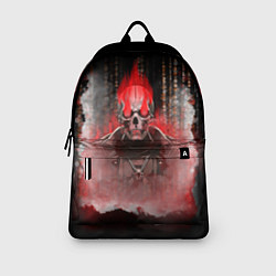 Рюкзак Красный скелет в дыму, цвет: 3D-принт — фото 2