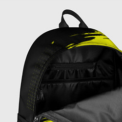 Рюкзак Cyberpunk 2077 краски на чёрном, цвет: 3D-принт — фото 2