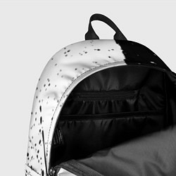 Рюкзак Ведьмак лого черно белые, цвет: 3D-принт — фото 2