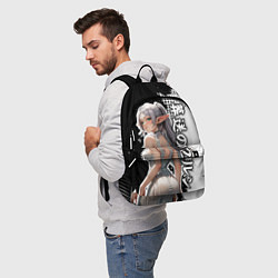 Рюкзак Фрирен - в белой ночнушке, цвет: 3D-принт — фото 2