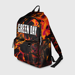 Рюкзак Green Day red lava, цвет: 3D-принт