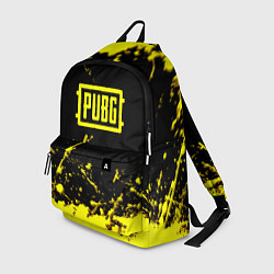 Рюкзак Пабг жёлтые краски геймер, цвет: 3D-принт