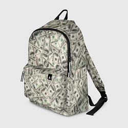 Рюкзак Деньги - 100 долларовые купюры, цвет: 3D-принт