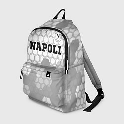 Рюкзак Napoli sport на светлом фоне посередине, цвет: 3D-принт