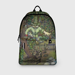 Рюкзак Леший-озорник в лесу, цвет: 3D-принт — фото 2