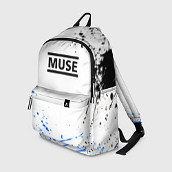 Рюкзак MUSE рок стиль краски, цвет: 3D-принт
