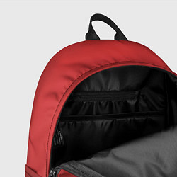 Рюкзак Градиент клубнично-чёрный, цвет: 3D-принт — фото 2