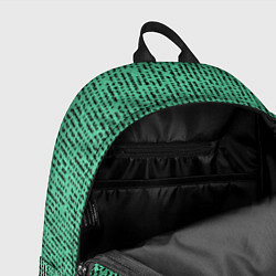 Рюкзак Мозаика нефритовый зелёный, цвет: 3D-принт — фото 2