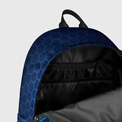 Рюкзак Portal неоновые соты, цвет: 3D-принт — фото 2