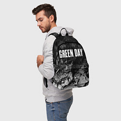 Рюкзак Green Day black graphite, цвет: 3D-принт — фото 2