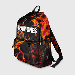 Рюкзак Ramones red lava, цвет: 3D-принт