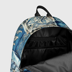 Рюкзак Племя майя-пэчворк, цвет: 3D-принт — фото 2