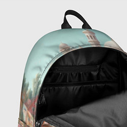 Рюкзак Город в восточном стиле, цвет: 3D-принт — фото 2