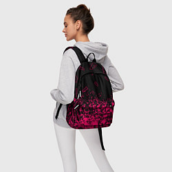 Рюкзак Fortnite розовый стиль геймер, цвет: 3D-принт — фото 2