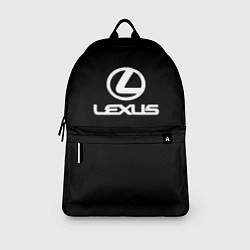 Рюкзак Lexus white logo, цвет: 3D-принт — фото 2