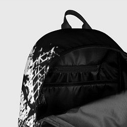 Рюкзак Пежо: следы от шин, цвет: 3D-принт — фото 2