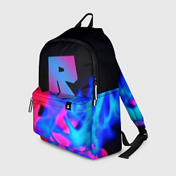 Рюкзак Roblox neon flame, цвет: 3D-принт