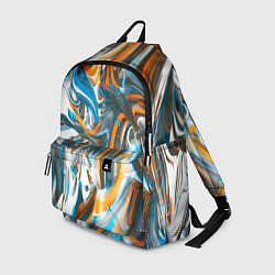 Рюкзак Иллюзия смешанных абстрактных красок, цвет: 3D-принт