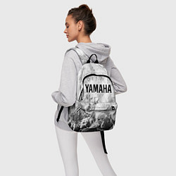 Рюкзак Yamaha white graphite, цвет: 3D-принт — фото 2