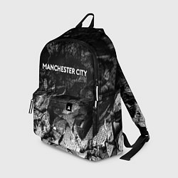 Рюкзак Manchester City black graphite, цвет: 3D-принт