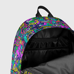 Рюкзак Паттерн с монстриками, цвет: 3D-принт — фото 2