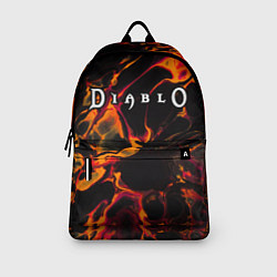 Рюкзак Diablo red lava, цвет: 3D-принт — фото 2