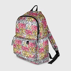 Рюкзак Граффити с узорами, цвет: 3D-принт