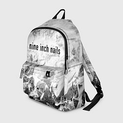 Рюкзак Nine Inch Nails white graphite, цвет: 3D-принт