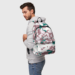 Рюкзак Пиксельный камуфляж европа, цвет: 3D-принт — фото 2