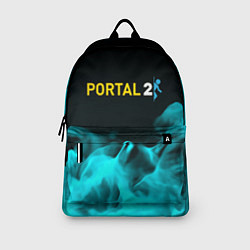 Рюкзак Portal fire blue, цвет: 3D-принт — фото 2