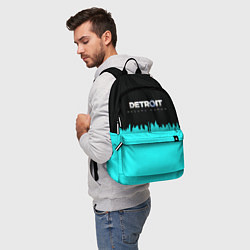 Рюкзак Detroit become human rk800, цвет: 3D-принт — фото 2