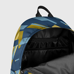 Рюкзак Абстракция текстуры спортивной формы, цвет: 3D-принт — фото 2