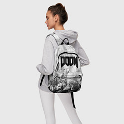 Рюкзак Doom white graphite, цвет: 3D-принт — фото 2