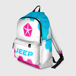 Рюкзак Jeep neon gradient style по-центру, цвет: 3D-принт