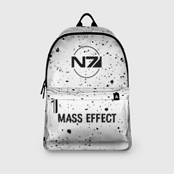 Рюкзак Mass Effect glitch на светлом фоне по-центру, цвет: 3D-принт — фото 2