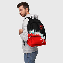 Рюкзак Барселона фк краски, цвет: 3D-принт — фото 2