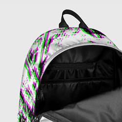 Рюкзак Vrising глитч краски, цвет: 3D-принт — фото 2