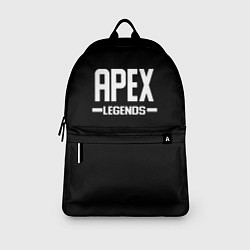 Рюкзак Apex legends logo white, цвет: 3D-принт — фото 2