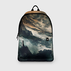 Рюкзак Иллюстрация хаоса в грубом стиле, цвет: 3D-принт — фото 2